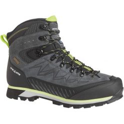 Buty trekkingowe męskie TREZETA Tornado WP z membraną. Czarne buty trekkingowe TREZETA, bez wzorów, bez zapięcia, trekkingowe. Za 699.90 zł.
