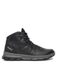 Grisport Trekkingi 14803D21G Czarny. Czarne botki sznurowane Grisport, bez wzorów, ze skóry, bez obcasa, bez zapięcia. Za 431.99 zł.