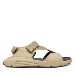 Sandały Timberland. Brązowe sandały Timberland, bez zapięcia. Za 369.99 zł.