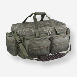 Torba wędkarska Caperlan Carry Protect 55 litrów. Brązowe torby na ramię CAPERLAN, bez wzorów, z materiału, na ramię, duże, bez dodatków. Za 299.99 zł.