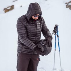 Dlx Zoltan- Męska kurtka puchowa Dlx czarna. Czarne kurtki Trespass, m, bez wzorów, z puchu, bez kaptura. Za 651.99 zł.