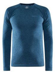 Craft Koszulka sportowa "Core Dry Active" w kolorze granatowym rozmiar: M. Niebieskie t-shirty sportowe Craft, bez wzorów, bez ramiączek, outdoorowe. Za 104.99 zł.