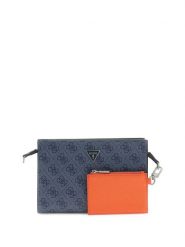 Guess Torebka HMMILO P6157 Granatowy. Niebieskie torby na ramię Guess, z aplikacjami, ze skóry, na ramię, bez dodatków. Za 364.99 zł.