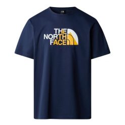 The North Face Koszulka Biner Graphic 1 Nf0A894X8K2. Niebieskie t-shirty sportowe The North Face, bez wzorów, bez ramiączek, do koszykówki. Za 114.99 zł.