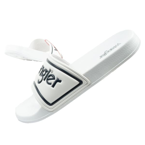 Klapki sportowe męskie Wrangler Averell Slider. Białe klapki Wrangler. Za 69.00 zł.