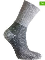 Seger Skarpety (2 pary) "Trekking Coolmax" w kolorze szarym rozmiar: 37-39. Szare skarpety Seger, bez wzorów, z materiału. Za 43.99 zł.