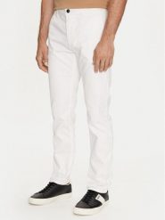 Boss Chinosy Chino_Slim 50510933 Beżowy Slim Fit. Brązowe eleganckie spodnie Boss, m, z bawełny. Za 289.99 zł.