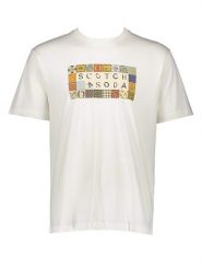 Scotch & Soda Koszulka w kolorze rozmiar: S. Białe bezrękawniki Scotch & Soda, s, bez wzorów, z bawełny, bez kołnierzyka, bez ramiączek. Za 48.28 zł.