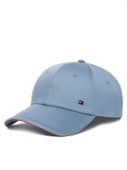 Tommy Hilfiger Czapka z daszkiem Th Corporate Cotton 6 Panel AM0AM12035 Błękitny. Niebieskie czapki z daszkiem Tommy Hilfiger, bez wzorów, z bawełny. Za 219.99 zł.