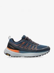 Buty turystyczne męskie Lumberjack Derulo. Niebieskie buty turystyczne Lumberjack, bez wzorów, bez zapięcia, trekkingowe. Za 349.99 zł.