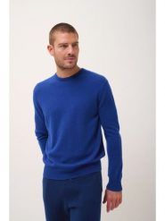 Just Cashmere Kaszmirowy sweter "Howard" w kolorze niebieskim rozmiar: XL. Niebieskie swetry nierozpinane Just Cashmere, xl, bez wzorów, z kaszmiru, bez kołnierzyka, bez ramiączek. Za 474.45 zł.