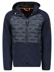 Geographical Norway Kurtka polarowa "Boronto" w kolorze granatowym rozmiar: L. Niebieskie kurtki Geographical Norway, l, bez wzorów, z polaru, bez kaptura. Za 178.95 zł.