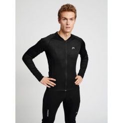 Koszulka z długim rękawem z pełnym zamkiem błyskawicznym Newline Core. Czarne bluzy Newline, xl, bez wzorów, z materiału, bez kaptura. Za 333.50 zł.