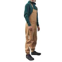 Spodnie kolarskie męskie POC Consort MTB Dungaree ogrodniczki. Brązowe spodenki rowerowe POC, m, bez wzorów, z poliamidu, rowerowe. W wyprzedaży za 1,289.00 zł.