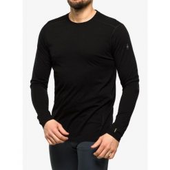 Bluza termiczna męska Smartwool Classic Merino Base Layer LS Boxed. Czarne bielizna termoaktywna Smartwool, m, bez wzorów, z wełny, bez ramiączek, trekkingowe. Za 347.99 zł.