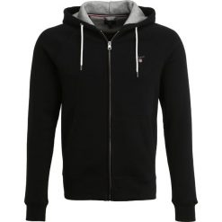 GANT ORIGINAL HOODIE Bluza rozpinana black. Bluzy GANT. Za 509.00 zł.