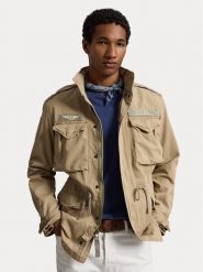 Polo Ralph Lauren Kurtka przejściowa The Iconic Field 710961616500 Beżowy Regular Fit. Brązowe kurtki Polo Ralph Lauren, m, bez wzorów, z bawełny, bez kaptura. Za 2,199.00 zł.