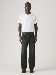 Levi's Dżinsy "568" - Loose Straight fit - w kolorze granatowo-oliwkowym rozmiar: W34/L32. Brązowe jeansy Levi's®, l. Za 242.75 zł.