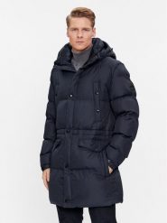 BOSS Kurtka zimowa Condolo 50498000 Granatowy Regular Fit. Niebieskie kurtki Boss, na zimę, m, bez wzorów, z syntetyku, bez kaptura. Za 1,919.00 zł.