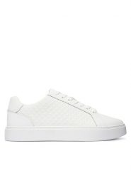 Calvin Klein Jeans Sneakersy Classic Cupsole Laceup Aop YM0YM01431 Biały. Białe buty sportowe casual Calvin Klein Jeans, bez wzorów, z jeansu, bez zapięcia. Za 449.99 zł.
