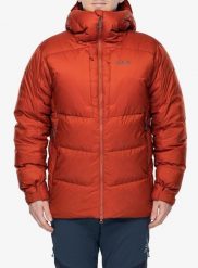 Kurtka puchowa Rab Positron Pro Hoody. Czerwone kurtki RAB, m, bez wzorów, z materiału, bez kaptura. Za 1,957.99 zł.