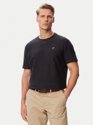 Beverly Hills Polo Club T-Shirt P-SS26M-TS0002 Granatowy Regular Fit. Niebieskie koszulki polo Beverly Hills Polo Club, m, bez wzorów, z bawełny, bez kołnierzyka, bez ramiączek. Za 149.99 zł.