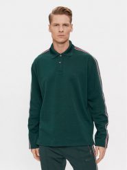 Hugo Polo Dalpeno 50497938 Zielony Regular Fit. Zielone koszulki polo Hugo, m, bez wzorów, z syntetyku, bez kołnierzyka, bez ramiączek. Za 339.99 zł.