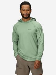 Marmot Bluza "Windridge" w kolorze zielonym rozmiar: XL. Zielone bluzy z kapturem Marmot, xl, bez wzorów, z kapturem. Za 141.95 zł.