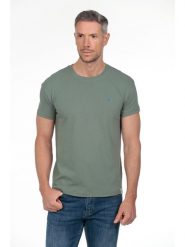 The Time of Bocha Koszulka w kolorze khaki rozmiar: L. Brązowe bezrękawniki The Time of Bocha, l, bez wzorów, z bawełny, bez kołnierzyka, bez ramiączek. Za 56.99 zł.