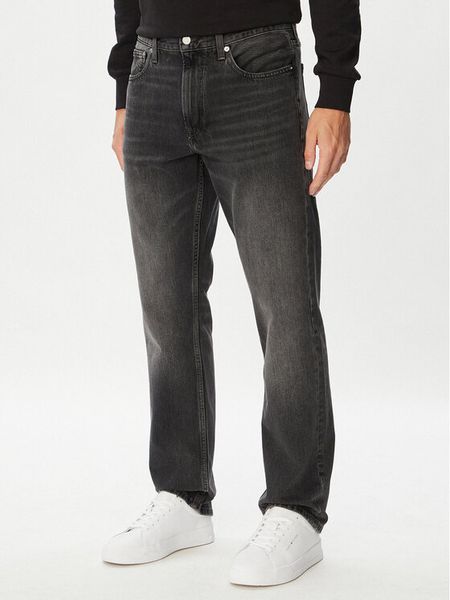 Tommy Hilfiger Jeansy Dover MW0MW44897 Czarny Straight Fit. Czarne jeansy Tommy Hilfiger, m. Za 529.99 zł.