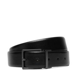 Pasek Calvin Klein. Czarne paski CALVIN KLEIN, bez wzorów. Za 249.99 zł.