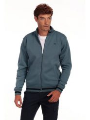 The Time of Bocha Bluza w kolorze morskim rozmiar: XXL. Niebieskie bluzy The Time of Bocha, xxl, bez wzorów, z bawełny, bez kaptura. Za 139.54 zł.