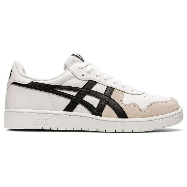 Sneakersy Asics Japan S. Białe buty sportowe casual ASICS, bez wzorów, ze skóry, bez zapięcia. W wyprzedaży za 274.50 zł.