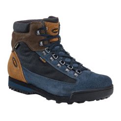 Buty trekkingowe męskie AKU Slope Original GTX. Brązowe buty turystyczne Aku, bez wzorów, z gore-texu, bez zapięcia, trekkingowe, gore-tex. Za 629.99 zł.