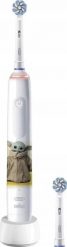 Szczoteczka rotacyjna Oral-B Pro Junior 6+ Star Wars biały. Szczoteczki elektryczne ORAL B. Za 199.90 zł.