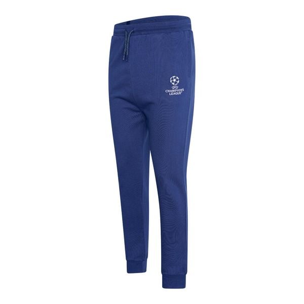 Champions League spodnie dresowe dla dorośli. Niebieskie spodnie materiałowe CHAMPIONS LEAGUE, na co dzień, m, bez wzorów, z bawełny, sportowe. Za 168.99 zł.