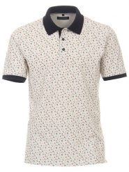 CASAMODA Koszulka polo w kolorze kremowym rozmiar: XL. Brązowe koszulki polo CASAMODA, xl, bez wzorów, z bawełny, bez kołnierzyka, bez ramiączek. Za 119.40 zł.