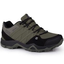 Buty męskie sportowe trekingowe DK SWAT. Czarne buty sportowe casual DK, bez wzorów, bez zapięcia. W wyprzedaży za 159.00 zł.