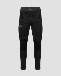 Leginsy termoaktywne męskie X-Bionic Symbio Merino Pants. Czarne bielizna termoaktywna X BIONIC, m, bez wzorów, z materiału, bez ramiączek. Za 749.99 zł.