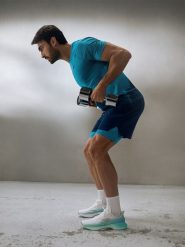 4F Spodenki treningowe szybkoschnące męskie - turkusowe S. Niebieskie krótkie spodenki sportowe 4F, m, bez wzorów. Za 169.99 zł.