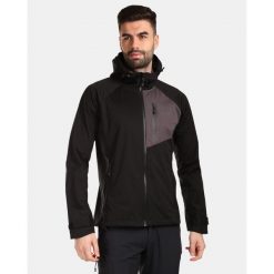 Męska kurtka softshell Kilpi BELTRA-M. Niebieskie kurtki Kilpi, l, bez wzorów, z softshellu, bez kaptura. Za 576.97 zł.