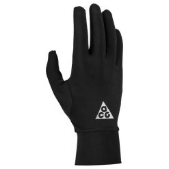 Lekka rękawiczki Nike ACG Dri-Fit. Czarne rękawiczki Nike, bez wzorów. Za 223.50 zł.