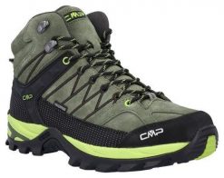 Buty trekkingowe męskie CMP Rigel Mid. Białe buty turystyczne CMP, na zimę, bez wzorów, z materiału, za kostkę, bez zapięcia, trekkingowe. Za 369.00 zł.