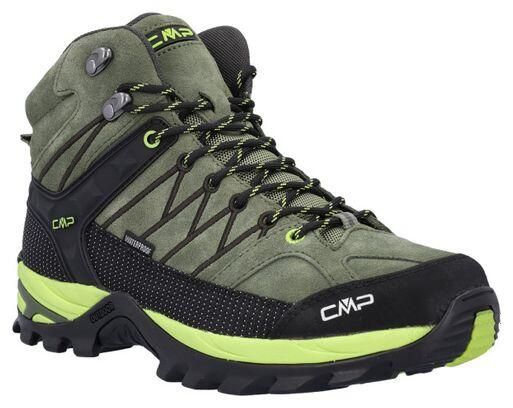 Buty trekkingowe męskie CMP Rigel Mid. Białe buty turystyczne CMP, na zimę, bez wzorów, z materiału, za kostkę, bez zapięcia, trekkingowe. Za 369.00 zł.