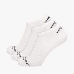 Skarpetki sportowe Bamboo Ankle Socks 3-pack Swedemount szybkoschnące. Białe buty do biegania SWEDEMOUNT, bez wzorów, z tkaniny. Za 59.99 zł.