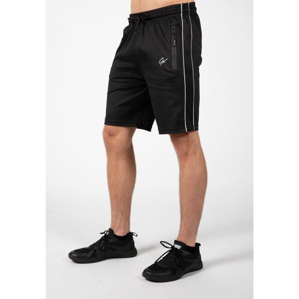 Spodenki fitness męskie Gorilla Wear Wenden Shorts. Białe krótkie spodenki sportowe GORILLA WEAR, m, bez wzorów, z dresówki. Za 196.10 zł.