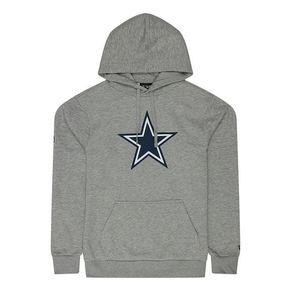 Bluza z kapturem Dallas Cowboys NFL. Szare bluzy z kapturem New Era, xl, bez wzorów, z bawełny, z kapturem. Za 186.50 zł.