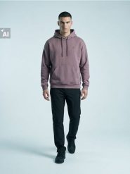 Bluza hoodie z bawełną SNSY PERFORMANCE - fioletowy. Fioletowe bluzy bez kaptura Sinsay, l, bez wzorów, z bawełny, bez kaptura. Za 79.99 zł.