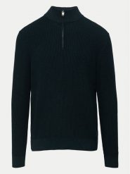 S.Oliver Sweter 2150765 Granatowy Regular Fit. Niebieskie swetry rozpinane S.Oliver, l, bez wzorów, z bawełny, bez kołnierzyka, bez ramiączek. Za 89.99 zł.
