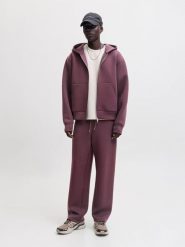 Jack & Jones Bluza w kolorze fioletowym rozmiar: XL. Różowe bluzy Jack & Jones, xl, bez wzorów, bez kaptura. Za 159.95 zł.